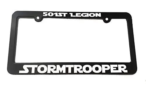 Stormtrooper 501st Legion Star Wars License Plate Frame Holder