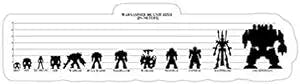 Oh snap! Get ready to pimp your ride with the Warhammer 40k Size Chart deca