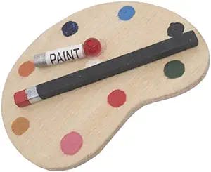 COHEALI Mini Paint Palette: The Perfect Miniature Accessory for Your Doll H