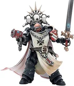 JoyToy Warhammer 40k: Black Templars Marshal Baldeckrath 1:18 Scale Figure