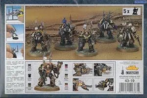 Warhammer 40K Chaos Space Marines - Terminators - Boxed Set [Board Game] by Games Workshop