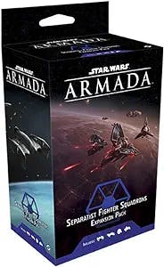 Star Wars Armada Separatist Fighter Squadrons EXPANSION PACK | Miniatures Battle Game | Strategy Game for Adults and Teens | Ages 14+ | 2 Players | Avg. Playtime 2 Hours | Made by Fantasy Flight Games