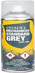 Spray Your Way to Victory with the Games Workshop MECHANICUS STANDARD GREY 