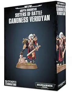 Sisters of Battle Canoness Veridyan: A Miniature Fit for a Queen