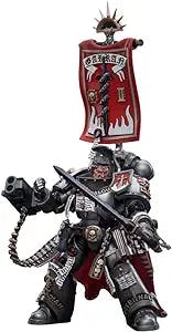 JoyToy 1/18 Warhammer 40,000 Grey Knights Terminators Castellan Crowe Action Figures 5