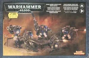 Games Workshop Space Marines Scouts W/Sniper Rifles 40K - Take out Your Ene