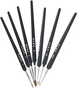 Ciieeo 7pcs Set Langhao Hook Line Pen Detailing Brush Kit: The Perfect Addi
