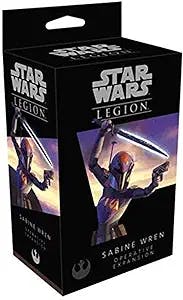 Atomic Mass Games Star Wars Legion Sabine Wren Expansion | Two Player Battle Game | Miniatures Game | Strategy Game for Adults and Teens | Ages 14+ | Average Playtime 3 Hours | Made