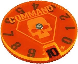LITKO Command Points Dial | Tracker Wheel | Compatible with Warhammer 40,000 Kill Team 2nd Edition