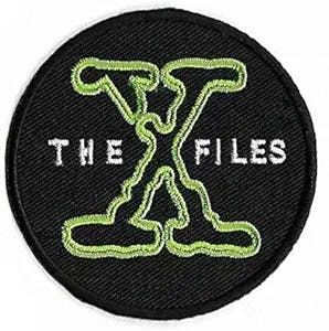 The X-Files Patch Embroidered Iron / Sew on Badge XFiles Poster Souvenir Alien Extra Terrestrial Applique