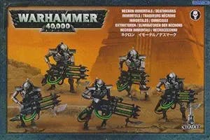 Unleash the Undead with Games Workshop's Necron Immortals/Deathmarks Game