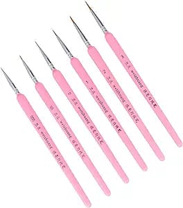 Ciieeo 6pcs Miniature Painting Brushes: The Perfect Brush Set for Budding W