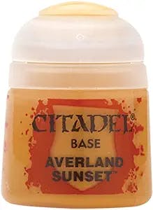 "Paint the town Averland Sunset with this Citadel Base!" 