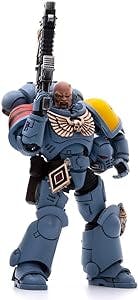 Unleash the Fury of the Space Wolves with Joytoy Warhammer 40K 1/18 Action 