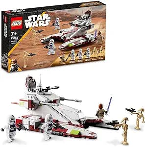 LEGO Star Wars Republic Fighter Tank 75342 Building Kit, (262 Pieces)
