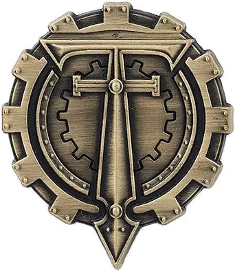 Starforged Collegia Titanica Pin Adeptus Mechanicus Titan Legion Pin Badge Warhammer 40000