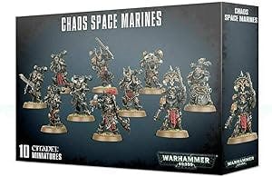 Chaos Space Marines: Ready to Wreak Havoc in Your Game!