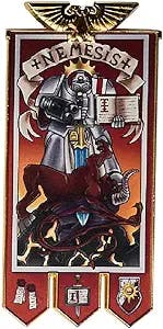 Starforged Space Marines Chapter Banner Collection Refrigerator Magnet Warhammer 40K-Grey Knights