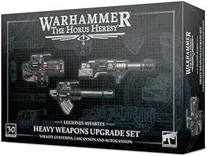 Warhammer The Horus Heresy - Legiones Astartes: Heavy Weapons Upgrade Set (Volkite Culverins, Lascannon and Autocannon)