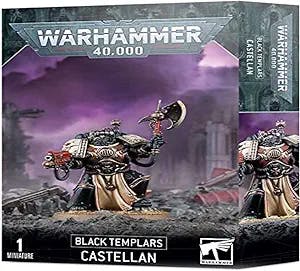 Warhammer 40,000 Black Templars: Castellan Miniature