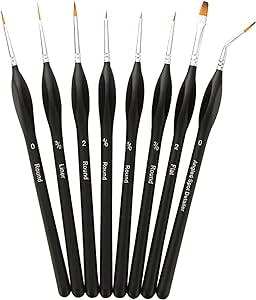 BUZHI Paint Brush Set: The Perfect Addition to Your Miniature Painting Kit