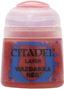 Wazzup with Games Workshop Citadel Layer 1: Wazdakka Red? Henry's got the s