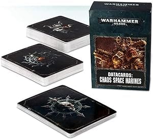 Warhammer 40K Datacards: Chaos Space Marines 2017