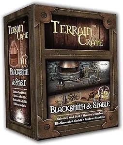 Mantic Games - Terrain Crate - Blacksmith & Stable - MGTC165