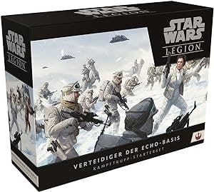 Atomic Mass Games Asmodee Star Wars: Legion - Defender of The Echo Base | Combat Trooper Starter Set | Tabletop | 2 Players | from 14+ Years | 120-180 Minutes | German