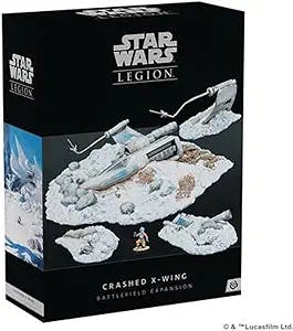 Star Wars Legion Crashed X-Wing Terrain Expansion | Two Player Battle Game | Miniatures Game | Strategy Game for Adults and Teens | Ages 14+ | Average Playtime 3 Hours | Made by Atomic Mass Games