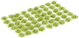 Jucoci Grass Tufts Static Miniature Grass Tufts Model Grass (Grassland Forage)