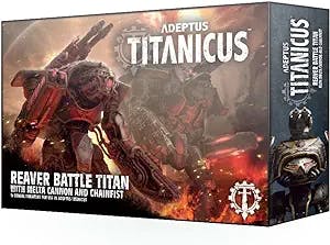 Games Workshop Adeptus Titanicus: Reaver Titan with Melta Cannon and Chainfist