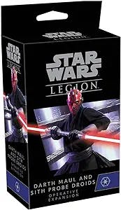 Star Wars Legion Darth Maul & Sith Probe Droid Expansion | Two Player Miniatures Battle Game | Strategy Game for Adults and Teens | Ages 14+ | Avg. Playtime 3 Hours | Made by Atomic Mass Games