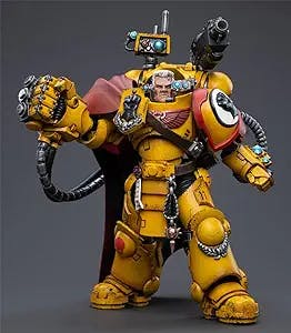 HiPlay JoyToy × Warhammer 40K Officially Licensed 1/18 Scale Science-Fiction Action Figures Full Set Series -Imperial Fists Third Captain Tor Garadon