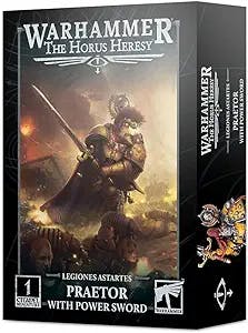 Warhammer: The Horus Heresy - Legiones Astartes Praetor with Power Sword