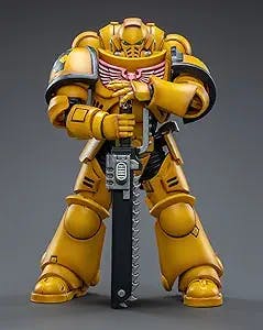 HiPlay JoyToy × Warhammer 40K Officially Licensed 1/18 Scale Science-Fiction Action Figures Full Set Series -Imperial Fists Intercessors