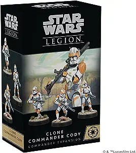 Atomic Mass Games Star Wars Legion Clone Commander Cody Expansion | Two Player Battle Game | Miniatures Game | Strategy Game for Adults and Teens | Ages 14+ | Average Playtime 3 Hours | Made