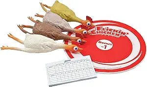University Games | Flickin Chicken Indoor Outdoor Target Toss Game, for 2 or More Players Ages 6 and Up