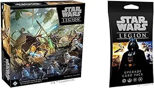 Fantasy Flight Games Star Wars Legion Clone Wars Core Set & Star Wars Legion: Upgrade Card Pack