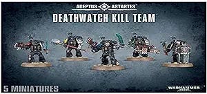 GAMES WORKSHOP 99120109001" Warhammer 40,000 Deathwatch Kill Team Action Figure, 12 years to 99 years