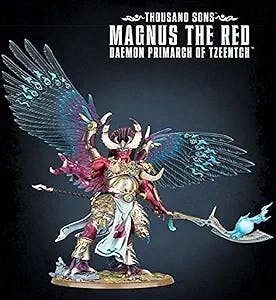 Games Workshop 99120102065" Thousand Sons Magnus The Red, Black,12 years to 99 years