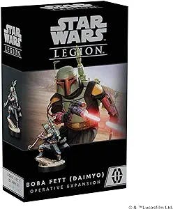 Atomic Mass Games Star Wars Legion Boba Fett Operative Expansion | Two Player Battle Game | Miniatures Game | Strategy Game for Adults and Teens | Ages 14+ | Average Playtime 3 Hours | Made