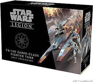 Star Wars Legion TX-130 Saber-Class Tank Expansion | Two Player Battle Game | Miniatures Game | Strategy Game for Adults and Teens | Ages 14+ | Average Playtime 3 Hours | Made by Atomic Mass Games