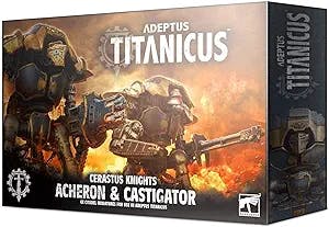 Warhammer Adeptus Titanicus: Cerastus Knights Acheron and Castigator