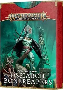 Warhammer Age of Sigmar - Ossiarch Bonereapers Warscroll Cards (2023 Edition)