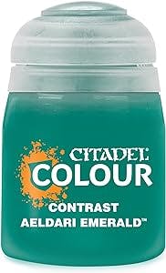 Get Your Aeldari on with Citadel Contrast Paint - Aeldari Emerald - 18ml Po