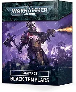 Get Your Game On with Warhammer 40,000 Black Templars Datacards