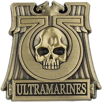 The Starforged Ultramarines Brooch Son of Guilliman Recruit Badge Kill Team