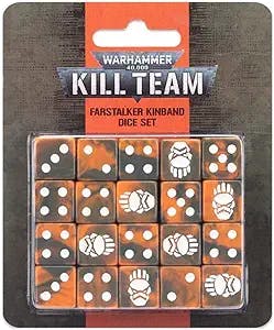 Warhammer 40K: Kill Team - Farstalker Kinband Dice (20)