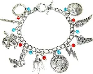 Wear your Fandom on Your Wrist with Moonfire Charms Percy Jackson Bracelet